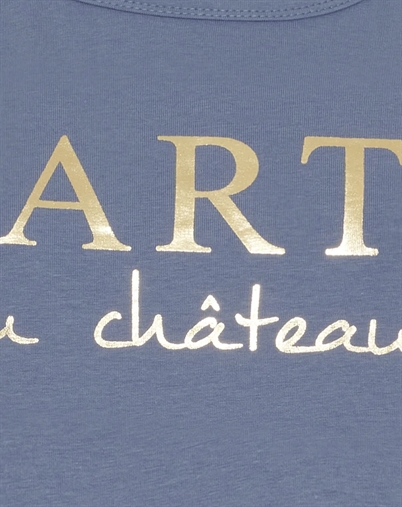Marta du Chateau - MDCJeanette t-Shirt - Denim Blue
